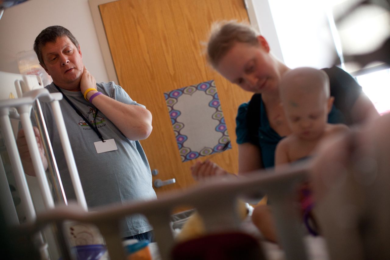 "Kezia would have much rather designed and sewed something else besides the wraps," Mike Fitzgerald said. "But she did what she had to do to help our child. It worked, and we solved a problem."
