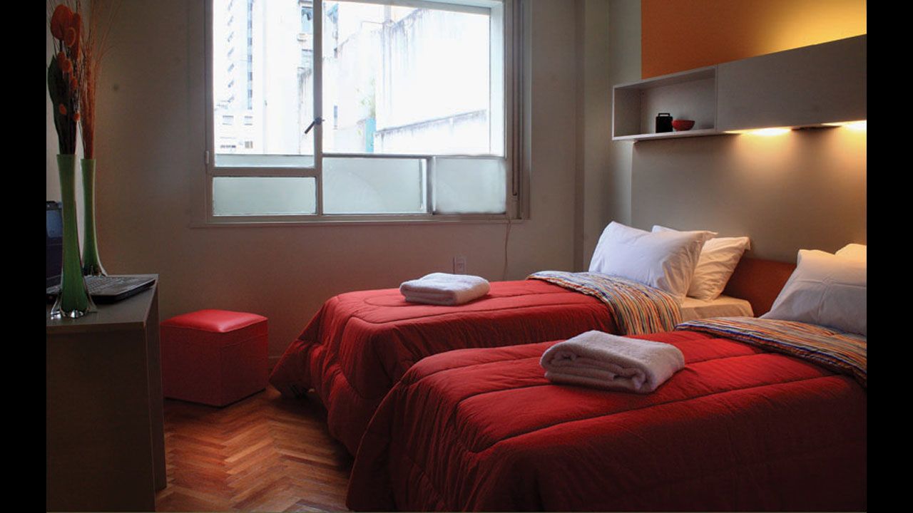 This hostel is in the heart of Buenos Aires, offering a wallop of Argentine culture.