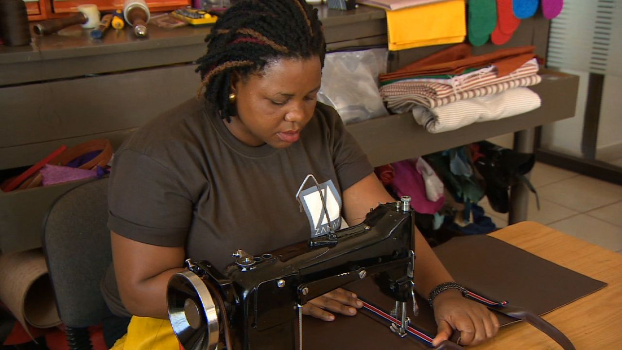 The company says all its products are handmade by a small dedicated team of local artisans.