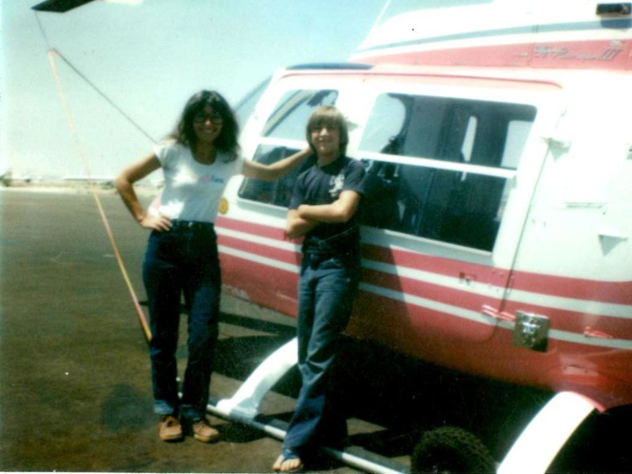 The '80s seemed to offer more opportunities for people to find jobs and pursue their dreams, says Marie Sager, who was a divorced mom of two boys in 1981. Sager loved working as a member of a Las Vegas helicopter company <a href="http://ireport.cnn.com/docs/DOC-1019729">ground crew</a> (also known as a "helicopter hooker") and later started her own helicopter company.