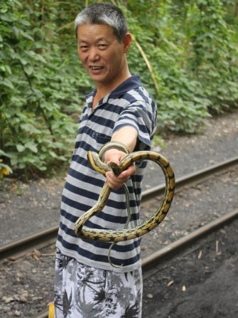 Until last year, there was no road to Bagou and the town could be reached only by train or on a motorbike running alongside the tracks. 