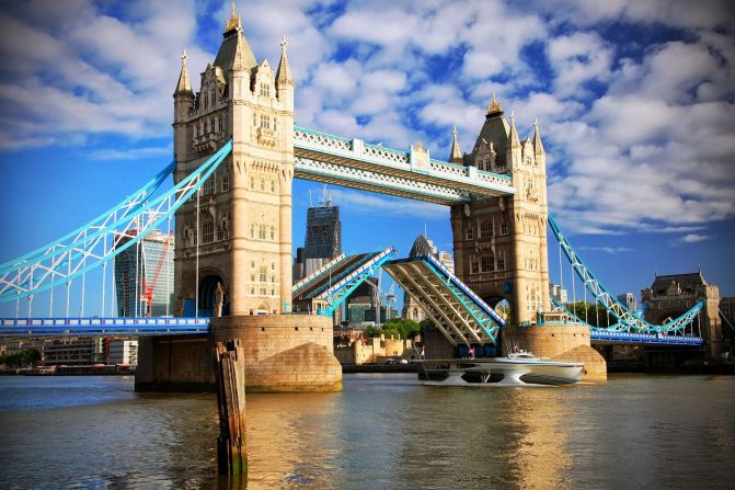 London's Tower Bridge greets 600,000 visitors a year. This year marks the 120th birthday of the bridge, which opened June 30, 1894. The eastern glass walkway will open December 1.