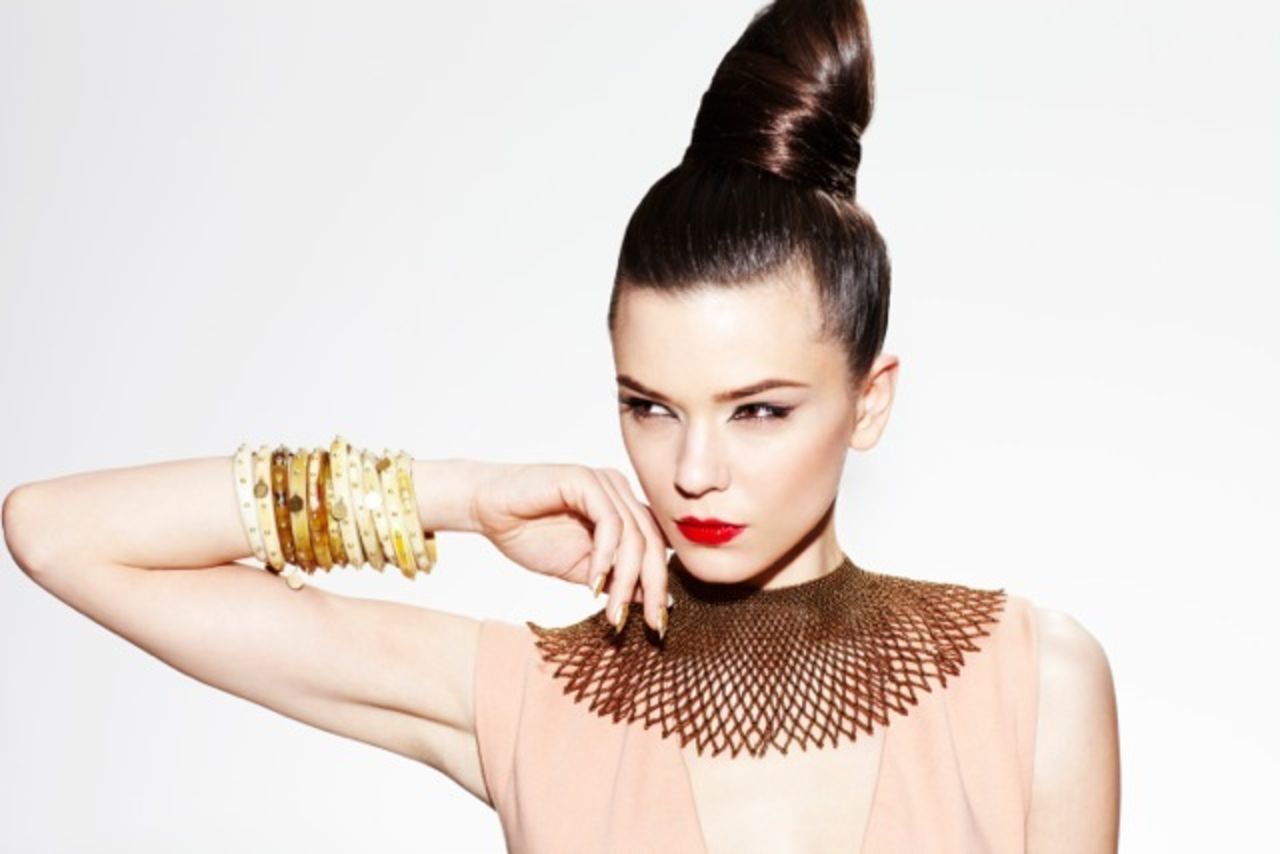 Zanaa is a designer label producing jewelry and accessories made from a variety of materials, including ankole cow horns.