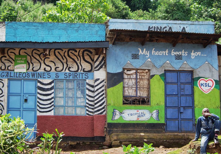 Taken on the road through the Great Rift Valley between Nyeri and Lake Begoria. "Driving in rural Kenya provides an opportunity to take in the incredible colour and vibrancy provided by the shop fronts and names in villages all over the country," says <a href="http://ireport.cnn.com/docs/DOC-1008460" target="_blank">iReporter Sally Walton</a>. 