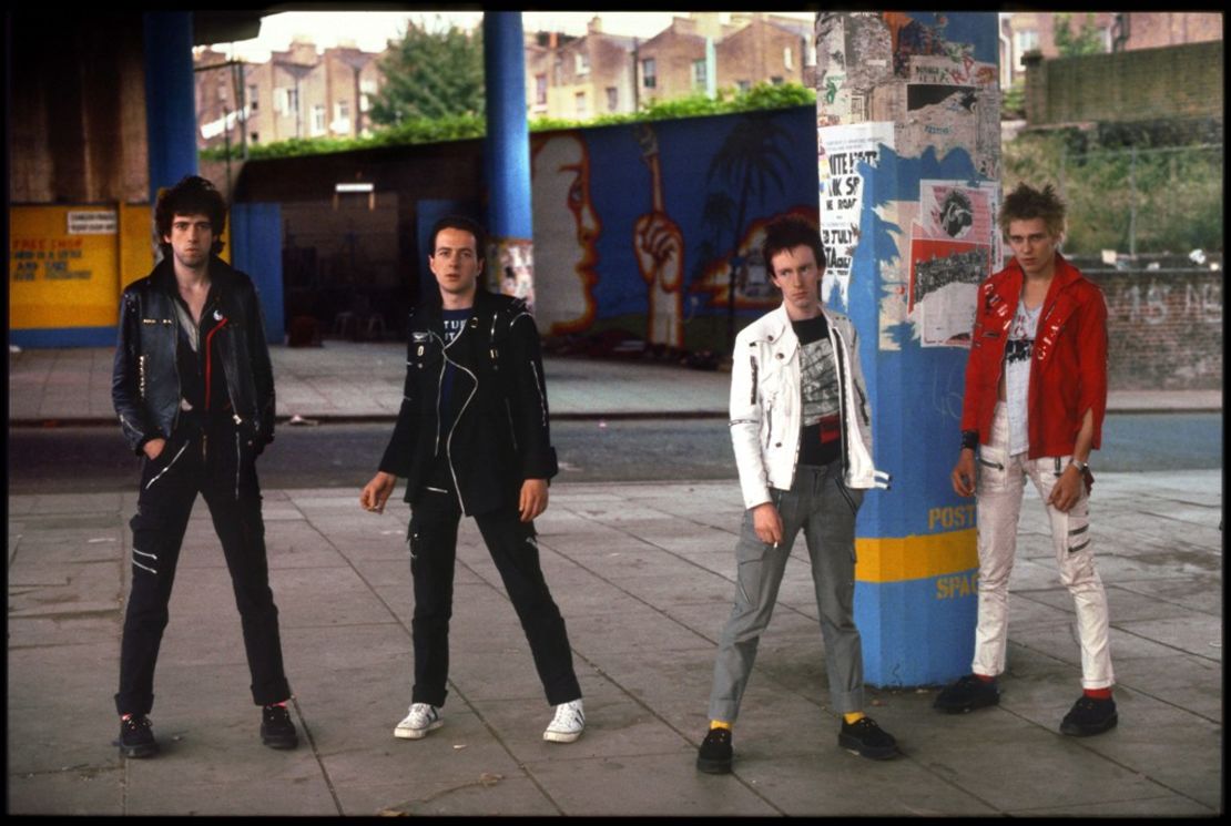 The Clash: Mick Jones, Joe Strummer, Topper Headon and Paul Simonon.