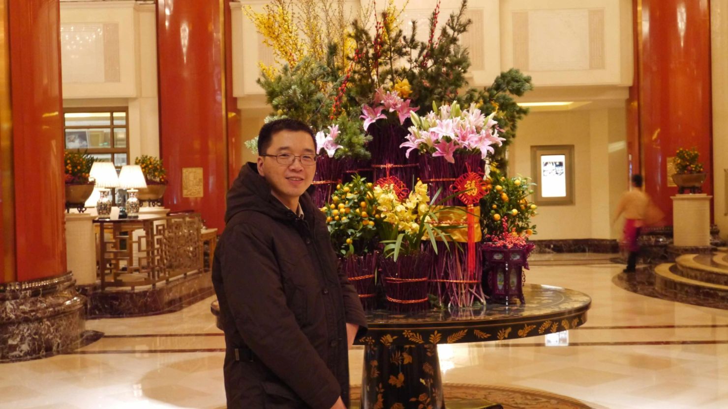 Yu Qiyi (pictured) had been detained for more than a month over a land deal, according to his family.