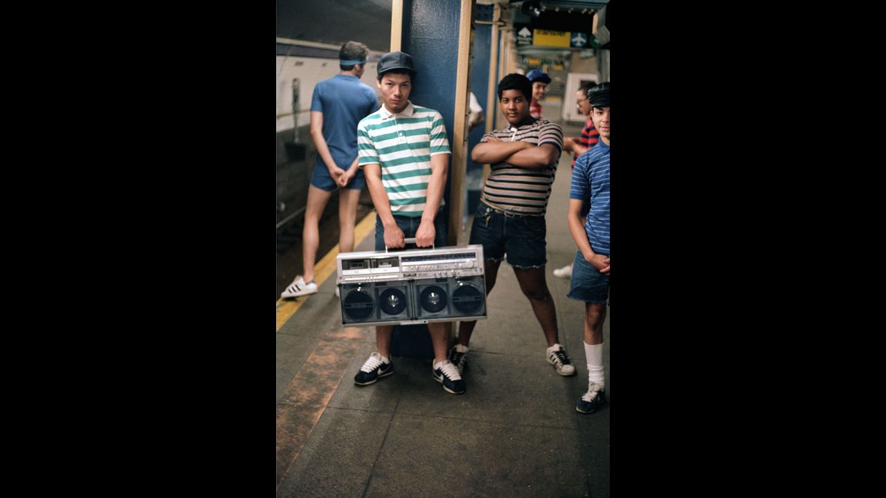 With the arrival of the boom box, cassettes came back into vogue in the '80s. This hulking music delivery system was considered "portable" and helped propel cassette sales.