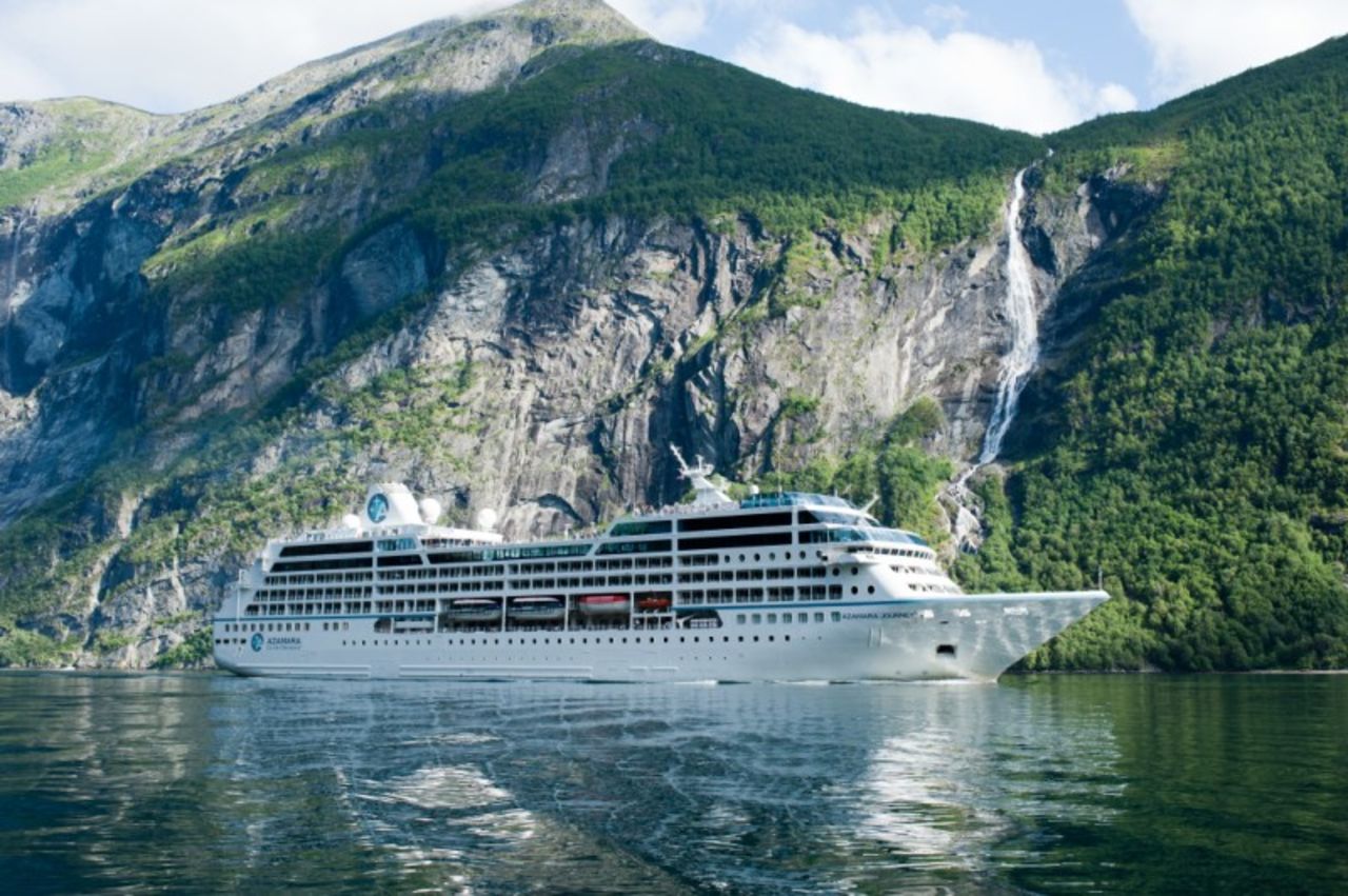 Azamara's cruise hits 26 ports in 12 countries and travels through the 58 miles of the Panama Canal. 