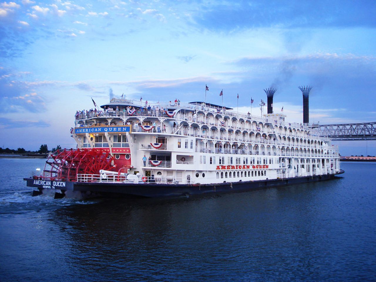 Crucero en el Río Misisipí con American Queen Steamboat Company.