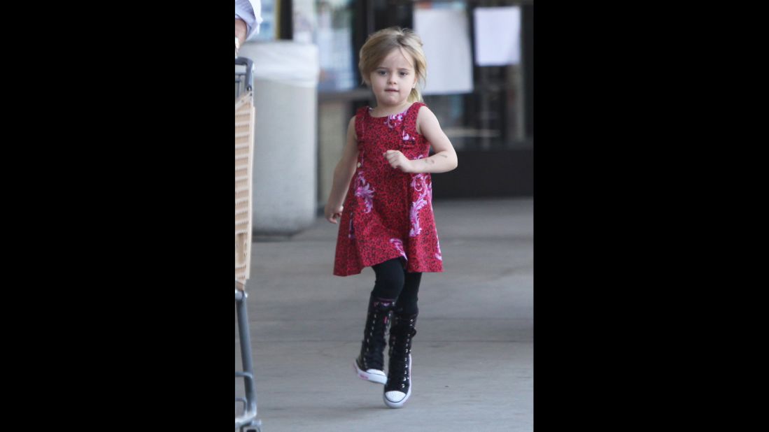 At 5, Vivienne Marcheline is starting to take after her actress mother and grandmother. The budding star will perform alongside her mother in the 2014 live-action retelling of "Sleeping Beauty," "Maleficent."