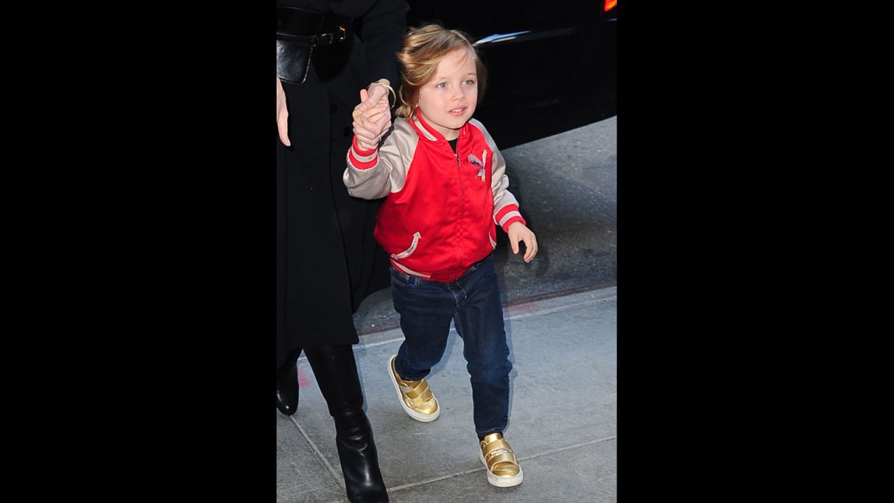 Now 7, Shiloh Jolie-Pitt has caught the eye of photographers for her independent sense of style. The middle Jolie-Pitt's preference for short hair has made her <a href="http://www.usmagazine.com/celebrity-beauty/news/shiloh-jolie-pitt-6-looks-all-grown-up-with-new-haircut-2013192" target="_blank" target="_blank">a regular feature in celebrity magazines</a>.