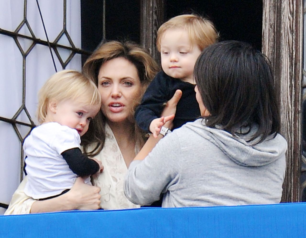 Born in Nice, France in 2008, Vivienne (left) and Knox are the youngest Jolie-Pitts -- for now, anyway. The duo have the distinction of appearing at Cannes before they were even born -- <a href="http://www.cnn.com/2008/SHOWBIZ/Movies/05/16/bts.cannes.anderson/index.html?iref=allsearch" target="_blank">their mom famously walked the red carpet of the 2008 film festival</a> to promote her movie "Kung Fu Panda" while very pregnant.