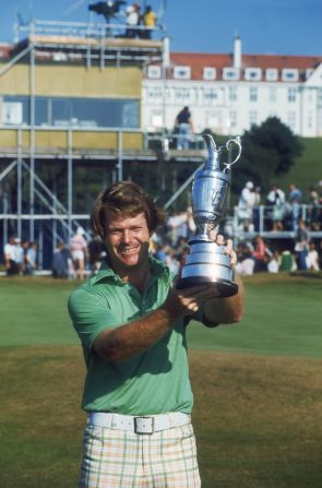 Watson's finest moment as a player is regarded as his victory in the "Duel in the Sun" when he held off Jack Nicklaus at the 1977 British Open at Turnberry.   