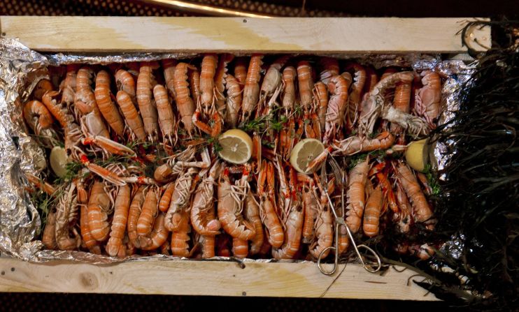 "Every year I travel to the west coast of Sweden to Smogen," says chef Bjorn Frantzen of Restaurant Frantzen in Stockholm. "They have the best langoustines. You cook them with dill and beer and it's probably the best meal you will ever enjoy." 