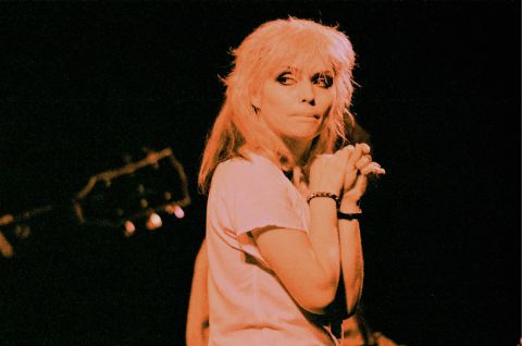 Blondie was one of the many New York bands that came out of the downtown scene revolving around CBGB. The group, led by singer Debbie Harry and guitarist Chris Stein, was distinctive in its love of girl-group pop, though such songs as "X Offender" certainly had different subject matter. The group eventually had four No. 1 hits.