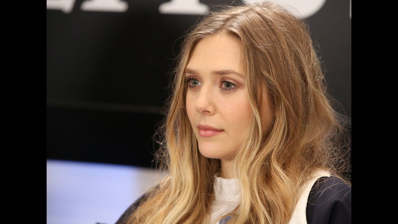 Actress Elizabeth Olsen appears at the Variety Studio at Holt Renfrew on September 7.