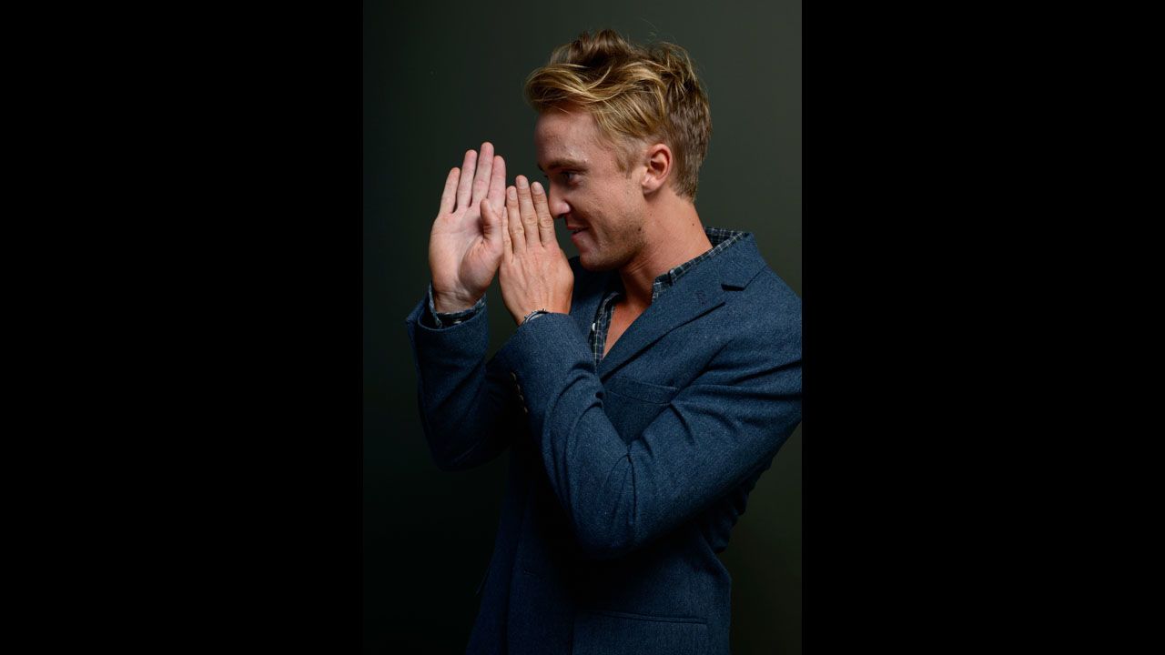 Actor Tom Felton of "Therese" poses at the Guess Portrait Studio on September 7.