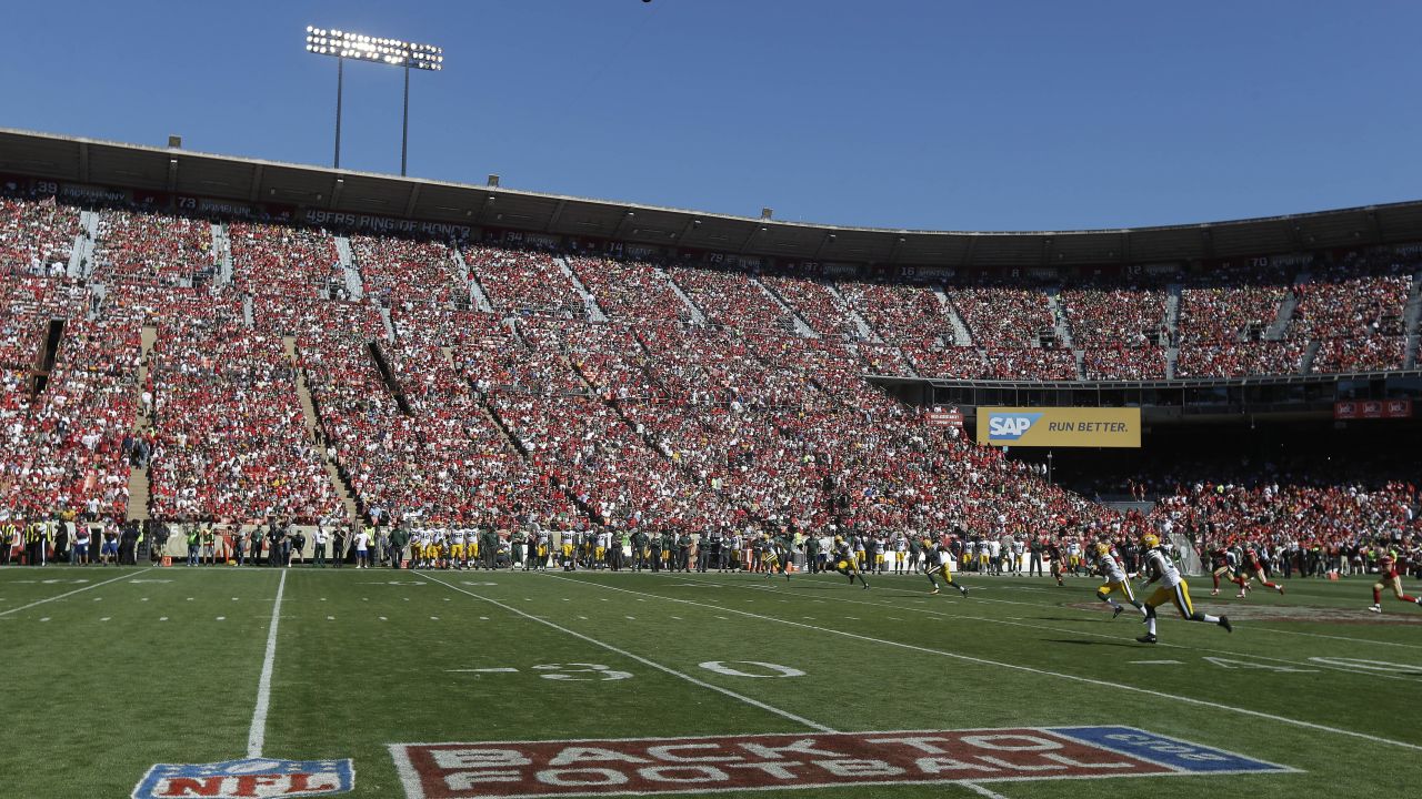 Candlestick Park through the years