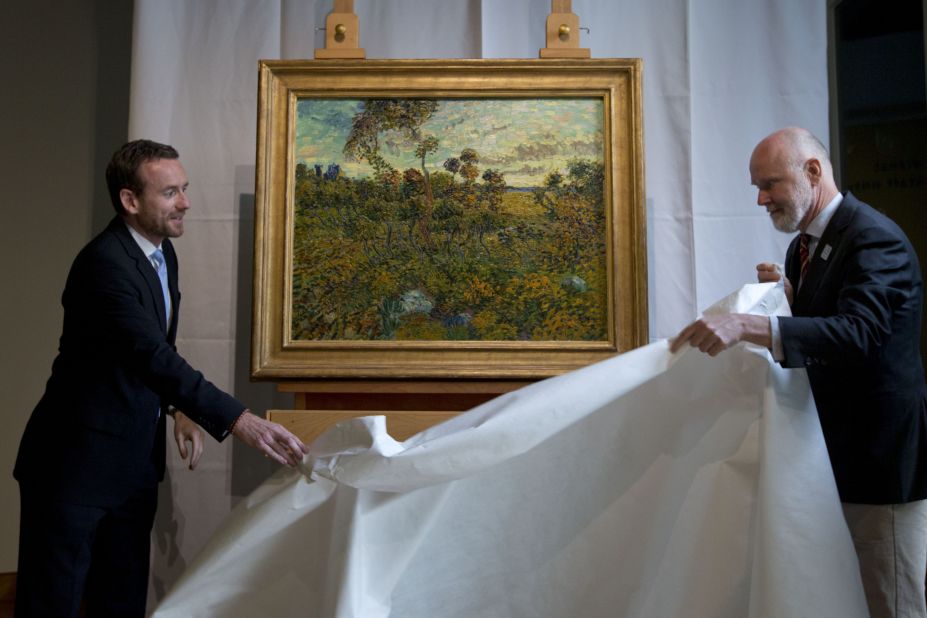 The discovery is the first full size canvas that has been found since 1928 and will be on display from September 24.