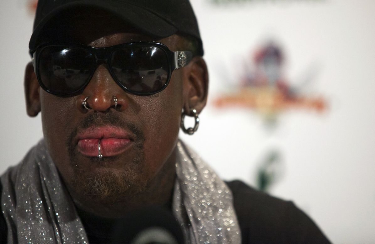 Rodman described Kim, who sits atop one of the world's most repressive regimes, as "a good dad." Rodman said he learned the name of the North Korean leader's daughter, Ju Ae, and even said he held her during his second visit to the isolated country. 
