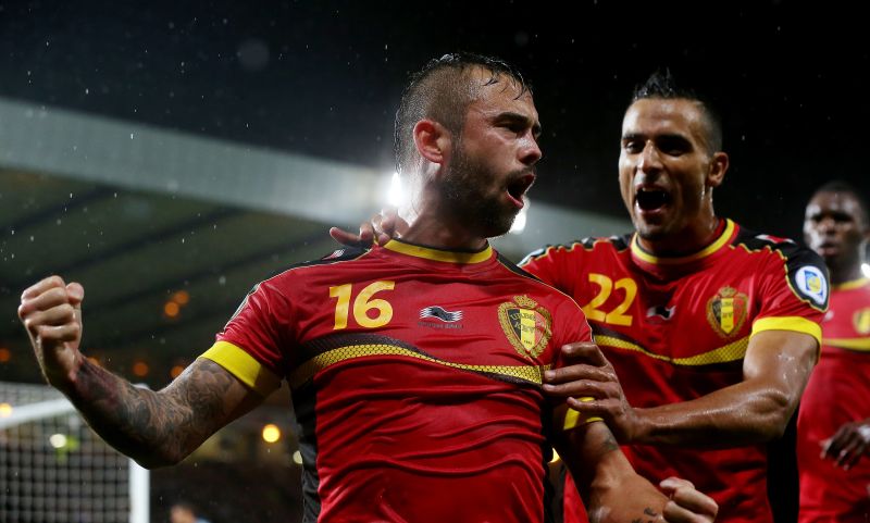 Belgian football captains' shirts