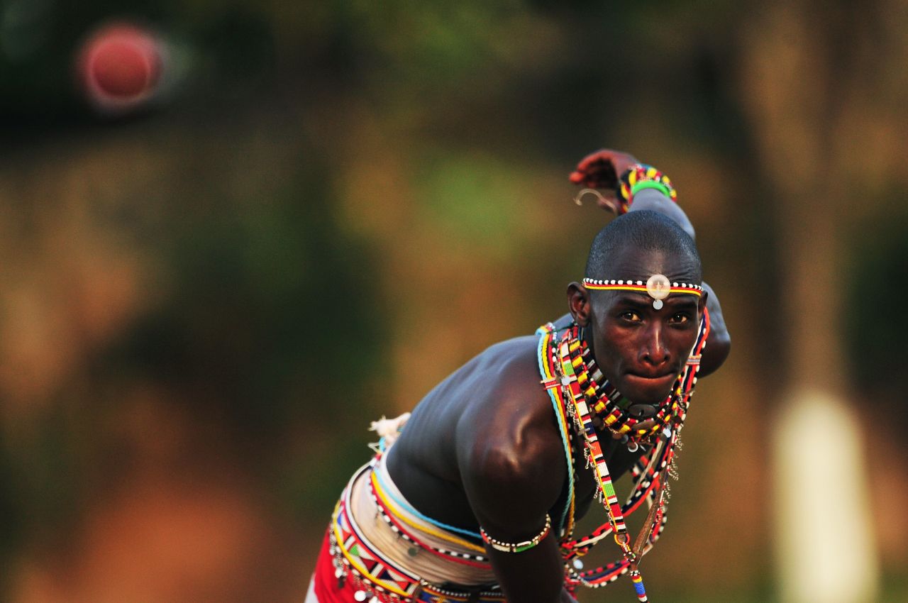 Team captain Sonyanga Weblen Ole Ngais says taking up cricket was easy for the Maasai warriors.