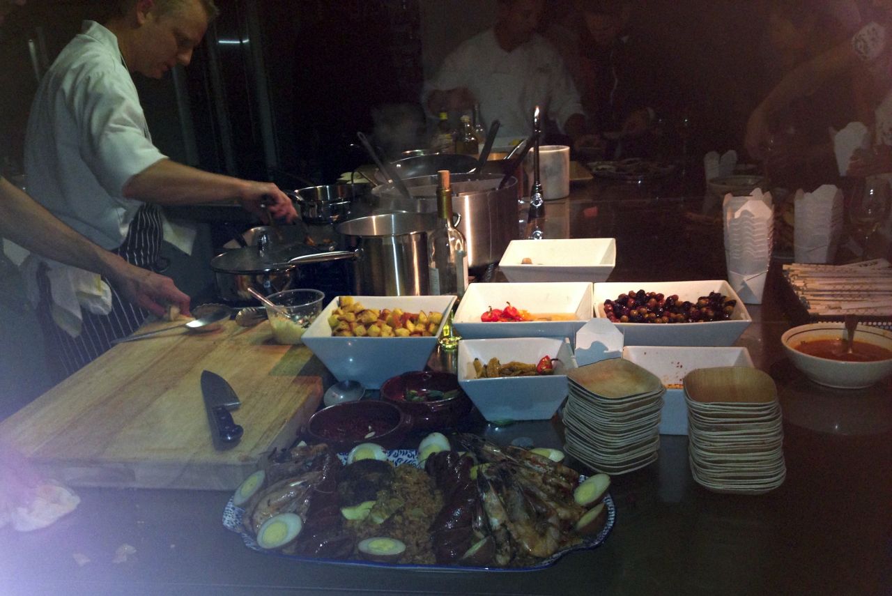 Steamy: Chicago joint Fat Rice's arroz gordo stole the show.
