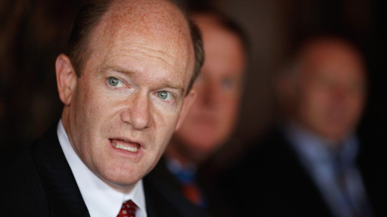 Sen. Chris Coons, D-Delaware, is a member of the "Gang of 8" looking for a compromise on Syria. Coons is backing military action in Syria despite pressure from antiwar constituents in his state.