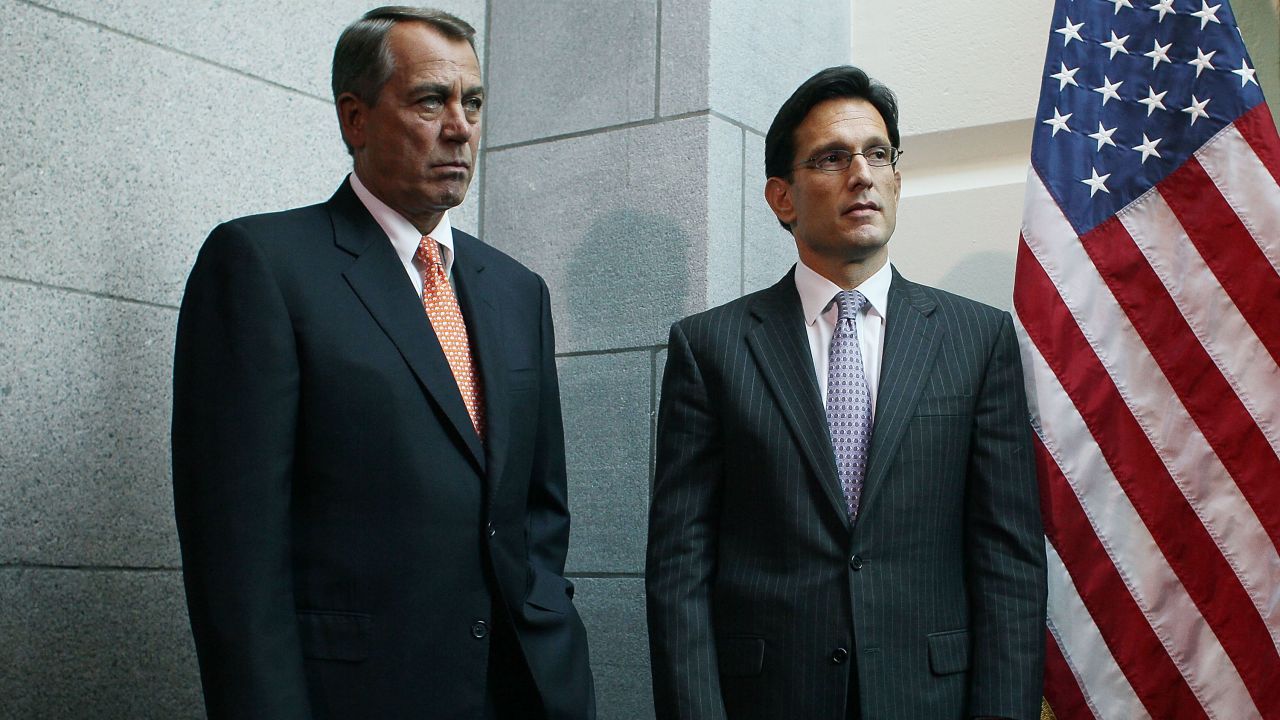 The top two Republicans in the House -- Speaker John Boehner, left, of Ohio and Majority Leader Eric Cantor of Virginia -- both support military action in Syria. They will be key in negotiating language and may influence votes in their skeptical caucus.