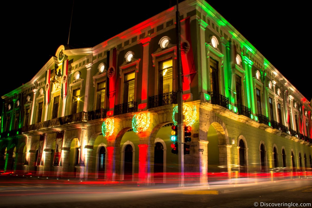 "I thought the building looked really beautiful," said Stephanie Walsh, from Ireland, who captured this colorful display of <a href="http://ireport.cnn.com/docs/DOC-1029328" target="_blank">Mexican national pride</a> in the city of Valladolid a few days before the Independence Day in 2012. On the actual day she traveled to the city of San Cristobal de las Casas, in the Mexican central highlands. "It was incredible! The atmosphere was amazing and the entire city seemed to show up for the celebrations, with flags, painted faces and a few shots of tequila already consumed. It was one of the best Independence Day celebrations I have ever been at," she said. 