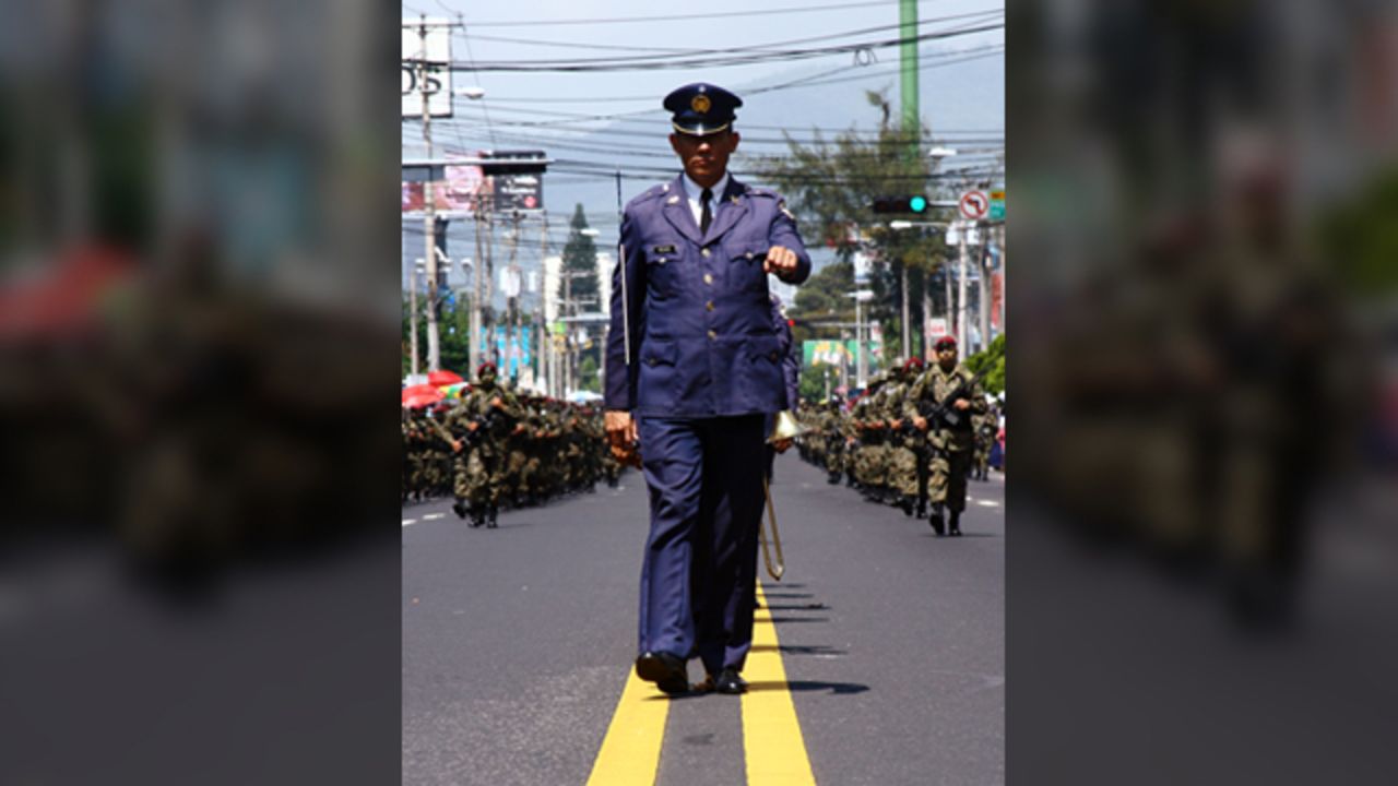 Ever since he was a child, Hector Aguilar has attended the annual military parades put on for <a href="http://ireport.cnn.com/docs/DOC-1027938" target="_blank">Independence Day in El Salvador.</a>  "I love to watch the march, vehicles, helicopters and planes and of course the equestrian show. I always bring my camera to catch some images," said the 30-year-old graphic designer from San Salvador. He took this photo on September 15, 2011.  