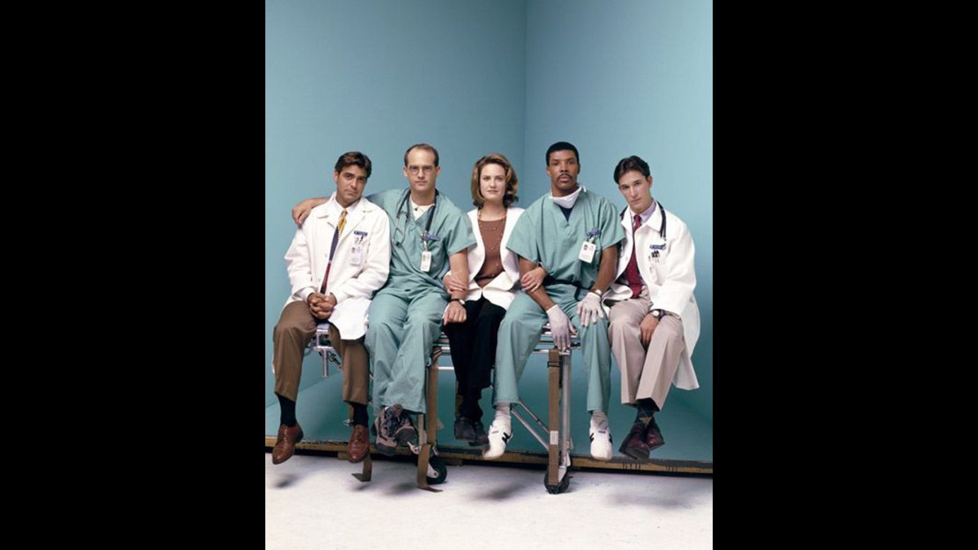 "ER" was must-see TV for many, and while George Clooney, left, is now an actor and director extraordinaire, we loved him as the womanizing Dr. Doug Ross on that series.