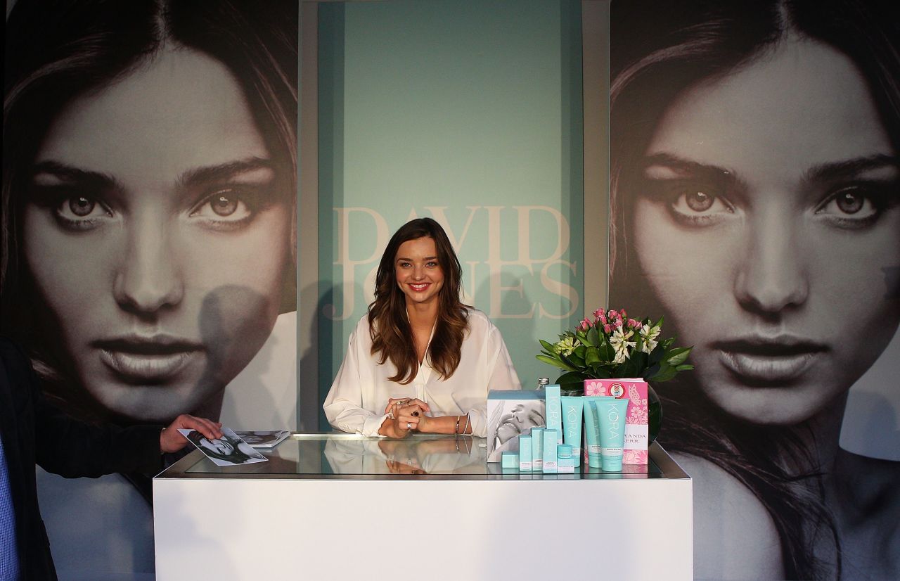 Trailing behind Bundchen on the Forbes list was Australian model Miranda Kerr. Endorsement deals with Qantas, Mango, and her own line of beauty products, Kora Organics netted the model a reported $7.2million in just 12 months. 