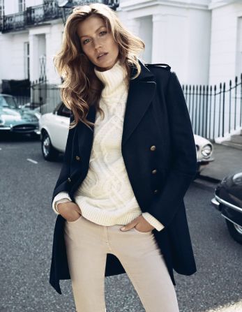 Brazilian Gisele Bündchen topped this year's Forbes list of richest models, earning $42 million thanks to endorsement deals with H&M (pictured), Chanel, Pantene, and footwear company Grendene.