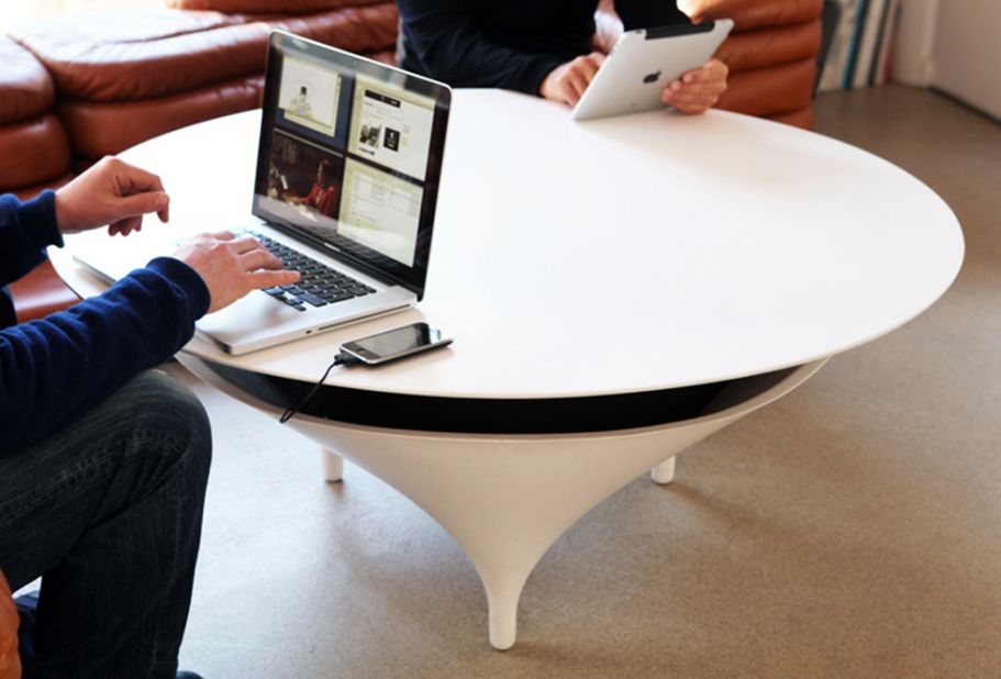 <a href="http://acoustable.com/" target="_blank" target="_blank">Acoustable</a> is a speaker and a coffee table in one.