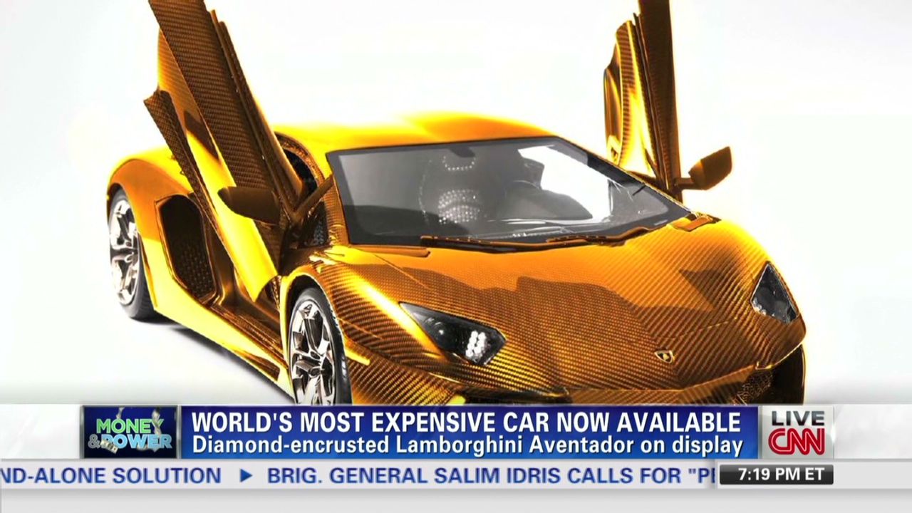 most expensive diamond car