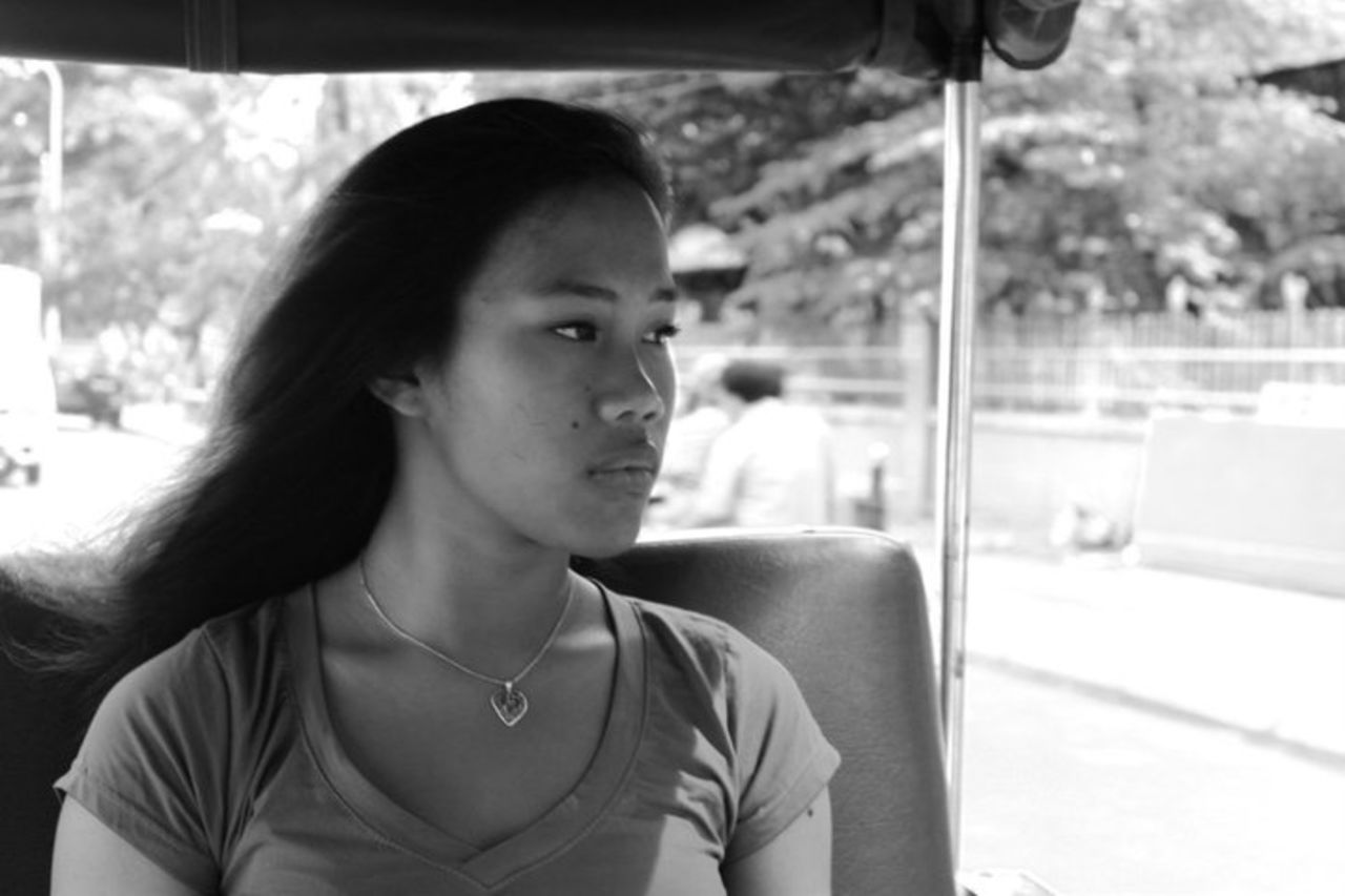 "The early search for my family, many hours on the roads and searching villages."
