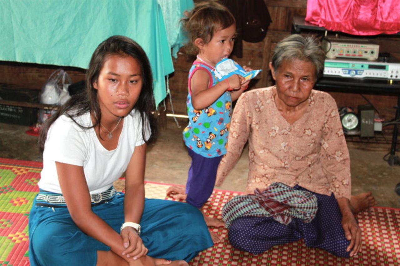 Powers: "Listening to our translator as I learn I would never meet my birth mother - she had died."