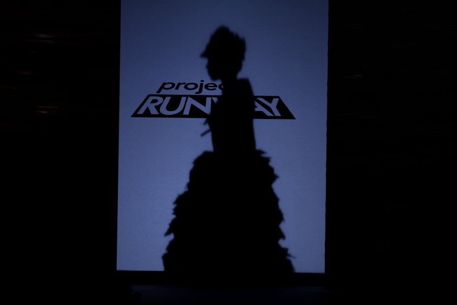 "Project Runway," the popular fashion reality competition, put on its own show during New York Fashion Week.