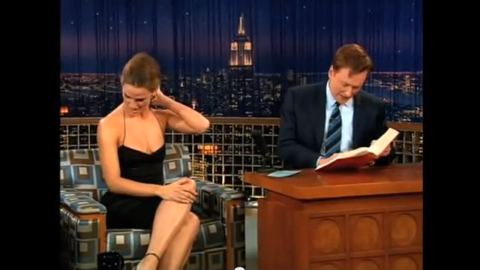 Jennifer Garner was infamously corrected by Conan O'Brien when she tried to tell him that "snuck" isn't a word. "Snuck isn't a word, Conan," Garner said in an aside during an anecdote. "You went to Harvard, you should know that." <a href="http://www.youtube.com/watch?v=q51ld-scMI8" target="_blank" target="_blank">O'Brien responded by whipping out a dictionary</a>, locating the entry for "snuck" and giving the "Alias" actress an education on its definition. 
