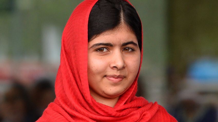 Malala Yousafzai, the 16-year-old Pakistani advocate for girls education who was shot in the head by the Taliban in 2012, officially opens The Library of Birmingham in Birmingham, central England, on September 3, 2013.