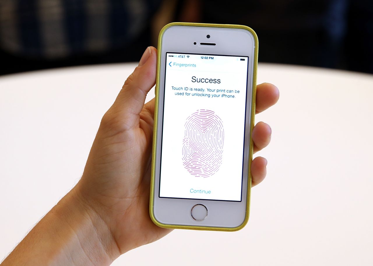 The iPhone 5S features Touch ID, a fingerprint scanner that users may use to replace a passcode. Reviewers say that, while it may seem gimmicky, the feature is actually a nice upgrade.