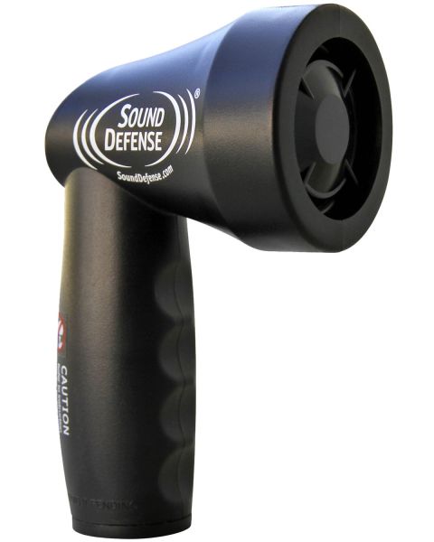 It may look like a hairdryer but in fact the <a href="http://www.sounddefense.com/" target="_blank" target="_blank">Sound Defense K9 </a>is oh so much more: it can keep you safe from pursuing dogs. By emitting a high frequency audio signal that focuses in on sensitive canine ears, the device will keep excitable dogs at bay (but don't worry, it causes no harm whatsoever).