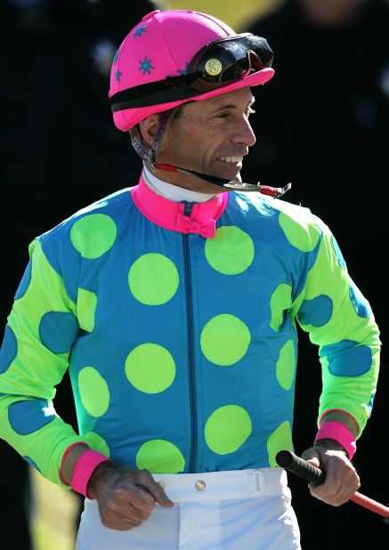 In his extraordinary career, American Russell Baze has ridden more than 50,000 races - more than any other jockey in history. First competing in 1974, the 55-year-old has finished in the top three in over 28,000 races. 