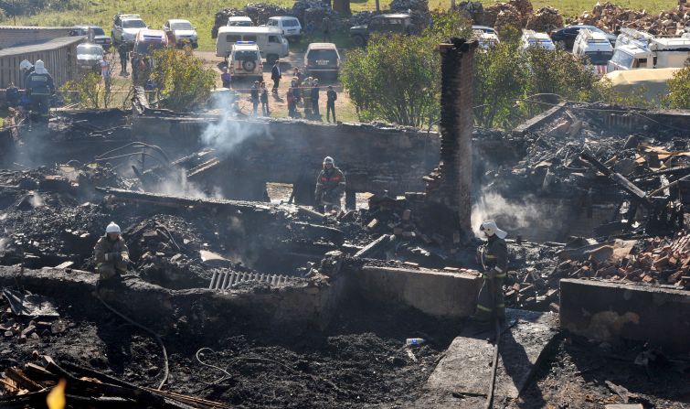 Decenas de personas murieron este viernes 13 de septiembre en un incendio en una institución psiquiátrica en la ciudad rusa de Veliky Novgorod, informó el Comité de Investigación del país, de acuerdo con la agencia estatal de noticias RIA Novosti.