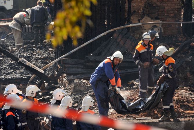 Decenas de personas murieron este viernes 13 de septiembre en un incendio en una institución psiquiátrica en la ciudad rusa de Veliky Novgorod, informó el Comité de Investigación del país, de acuerdo con la agencia estatal de noticias RIA Novosti.