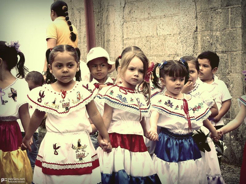 Costa Rica Traditional Clothing Dress