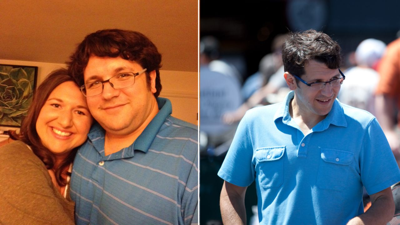 Dion Almaer, 37, has lost 115 pounds since September 2012 by experimenting with different diet and exercise methods. 
