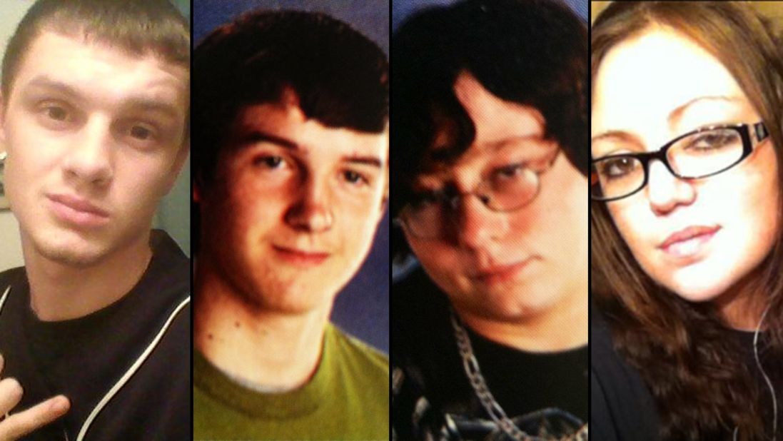 Dominic Davis, John Lajeunesse, Steven Presley and Rikki Jacobsen were found dead Thursday in a car in Cumberland County, Tennessee.