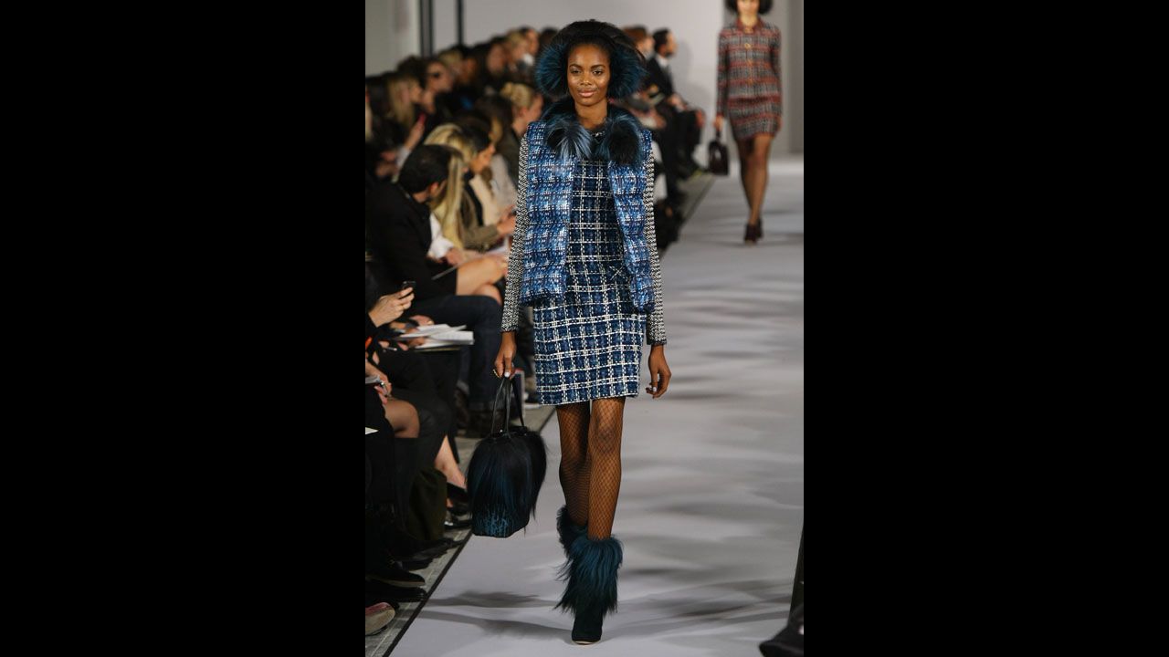 Oscar de la Renta's fall 2012 show during New York Fashion Week in February 2012.